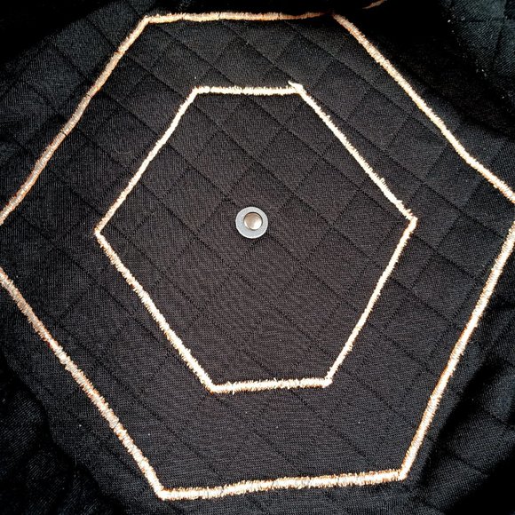 Rafael Womens Black Southwestern Jacket & T-Shirt Large Conchos Liner Zip Up Vtg - Picture 16 of 16